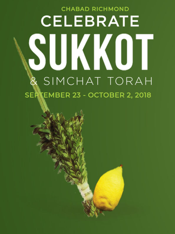 Celebrate Sukkot and Simchat Torah at Chabad Richmond Yossilinks